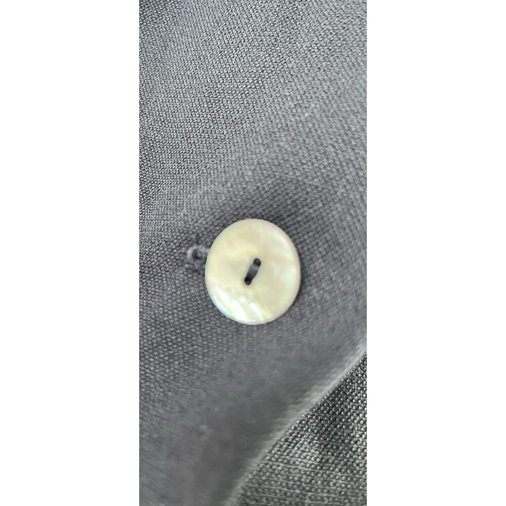 Vintage Laura Ashley Navy Blazer Coat Jacket 4 Button US 8 UK 12 100% Wool - Picture 3 of 9